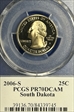 2006-S 25C South Dakota PR70DCAM