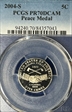 2004-S 5C Peace Medal PR70DCAM