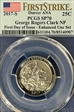 2017-S 25C George Rogers Clark NP Enhanced Unc Set FDI Denver ANA SP70