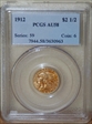 1912 $2.50 AU58