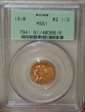 1910 $2.50 MS61