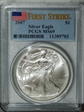 2007 $1 Silver Eagle First Strike MS69