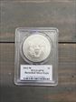 2012-W $1 Burnished Silver Eagle Mercanti Signature SP70