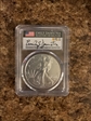 2022-W $1 Burnished Silver Eagle First Day of Issue SP70