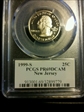 1999-S 25C New Jersey PR69DCAM
