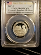 2017-S 25C Frederick Douglass NP-Silver First Day of Issue PR69DCAM