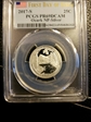 2017-S 25C Ozark NP-Silver First Day of Issue PR69DCAM