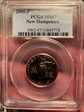 2000-P 25C New Hampshire MS67