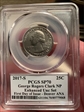 2017-S 25C George Rogers Clark NP Enhanced Unc Set FDI Denver ANA SP70
