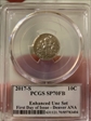 2017-S 10C Enhanced Unc Set FDI Denver ANA SP70FB