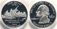 1999-S 25C New Jersey PR69DCAM