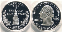 2000-S 25C Maryland PR69DCAM