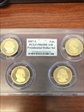 2007-S 4 pc. Presidential Dollar Set PR69DCAM