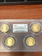 2009-S 4 pc. Presidential Dollar Set PR69DCAM