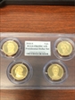 2010-S 4 pc. Presidential Dollar Set PR69DCAM