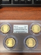 2011-S 4 pc. Presidential Dollar Set PR69DCAM