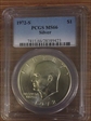 1972-S $1 Silver MS66