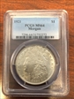 1921 $1 Morgan MS64