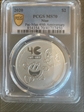 2020 $2 Pac-Man 40th Anniversary MS70