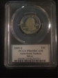 2009-S 25C American Samoa Silver PR69DCAM