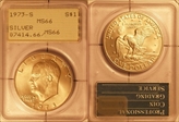 1973-S $1 Silver MS66