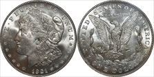 1921-D $1 MS65