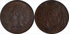 1887 1C MS63BN