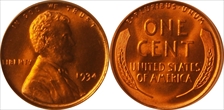1934 1C MS65RD