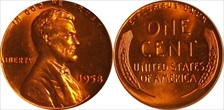 1958 1C MS64RD