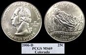 2006-D 25C Colorado Satin Finish SP69