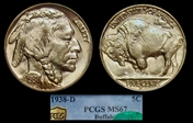 1938-D 5C Buffalo MS67