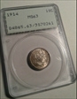 1914 10C MS63