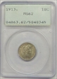 1913 10C MS62