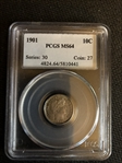 1901 10C MS64