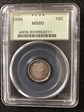 1896 10C MS60