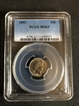 1892 10C MS63