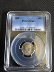 1898 10C MS63
