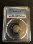 1901-S 10C XF45