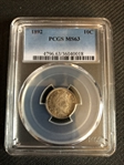 1892 10C MS63
