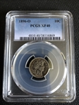 1896-O 10C XF40