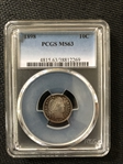 1898 10C MS63