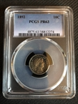 1892 10C PR63