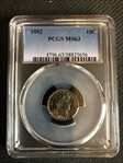 1892 10C MS63