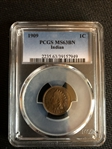 1909 1C Indian MS63BN