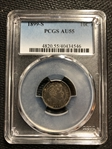 1899-S 10C AU55