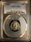 1893 10C PR63