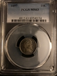 1897 10C MS63