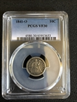 1841-O 10C VF30