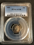 1895 10C AU58
