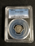 1896-O 10C VF25